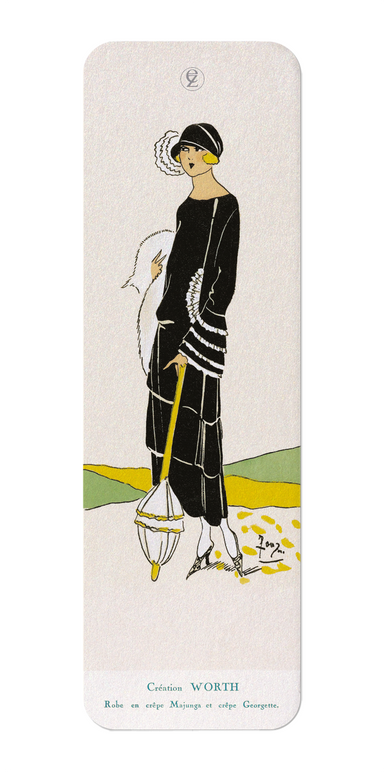 Ezen Designs - Très Parisien - Robe Noire (1923) - Bookmark - Front