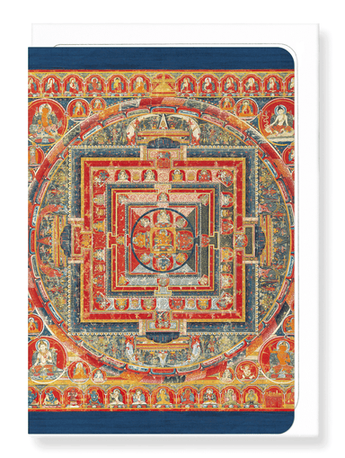 Ezen Designs - Mandala of Manjuvajra (late 14th C.) - Greeting Card - Front