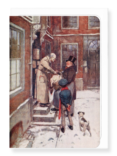 Ezen Designs - A Christmas Carol (c.1910) - Greeting Card - Front