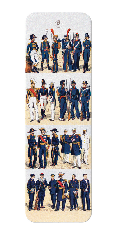 Ezen Designs - French Naval Uniforms (1932) - Bookmark - Front
