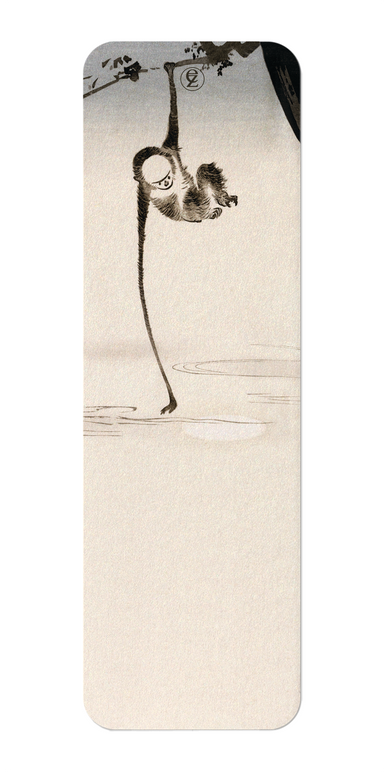 Ezen Designs - Monkey and moon (c.1910) - Bookmark - Front
