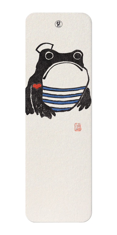 Ezen Designs - Sailor Ezen Frog - Bookmark - Front