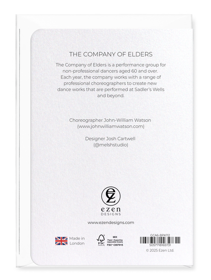 Ezen Designs - The Company of Elders - Greeting Card - Back