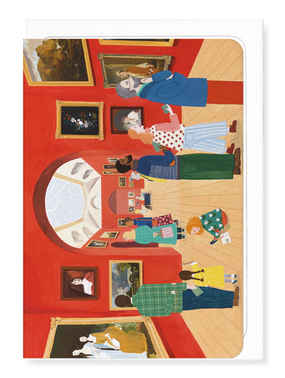 Ezen Designs - Dulwich Picture Gallery - Greeting Card - Front