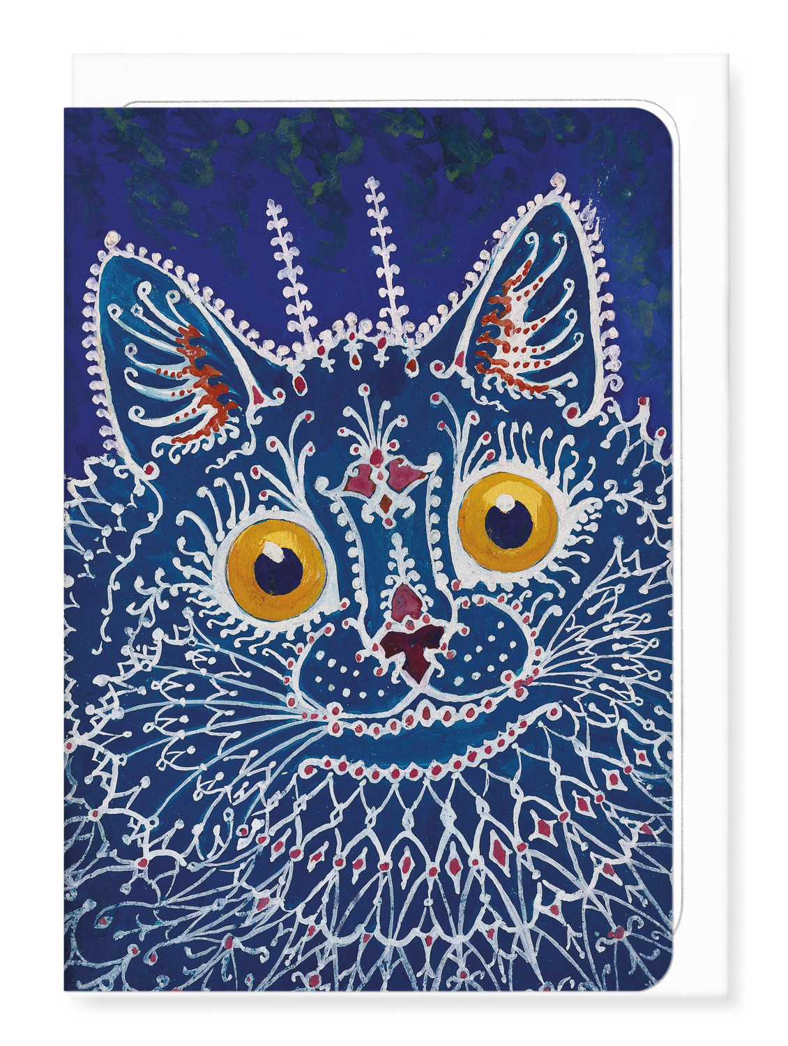 Ezen Designs - CAT IN THE “GOTHIC” STYLE - Greeting Card - Front