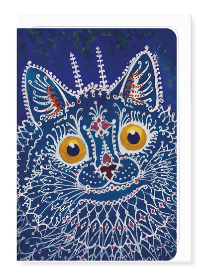 Ezen Designs - CAT IN THE “GOTHIC” STYLE - Greeting Card - Front