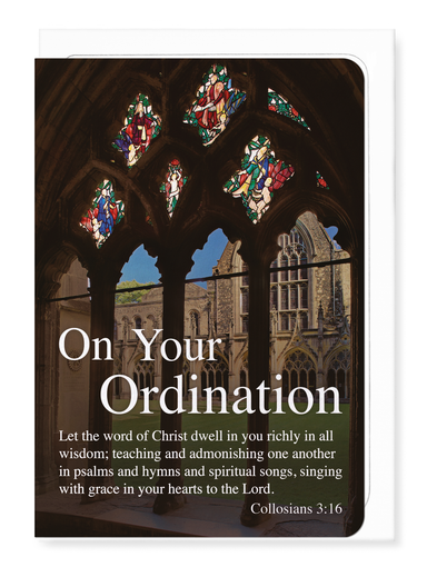 Ezen Designs - On Your Ordination - Greeting Card - Front