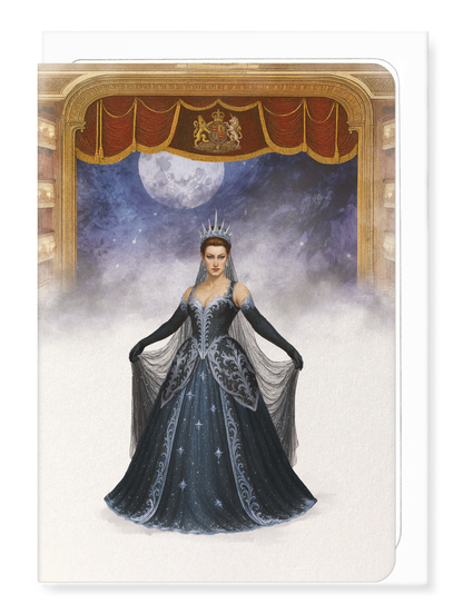 Ezen Designs - Royal Ballet & Opera - Queen of the Night - Greeting Card - Front