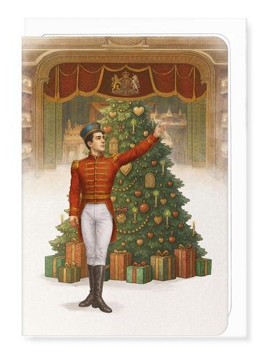 Ezen Designs - Royal Ballet & Opera - The Nutcracker - Greeting Card - Front