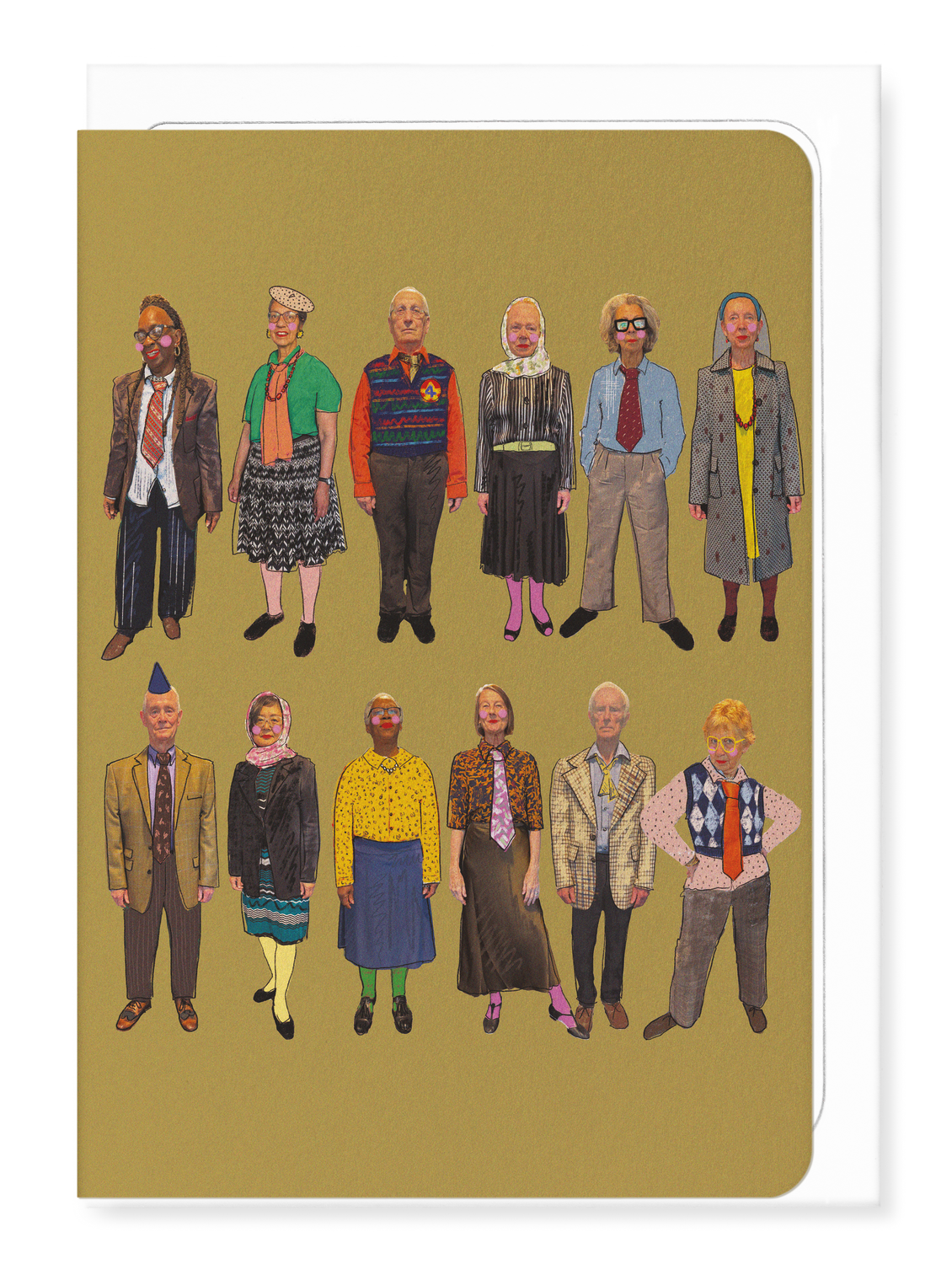 Ezen Designs - The Company of Elders - Greeting Card - Front