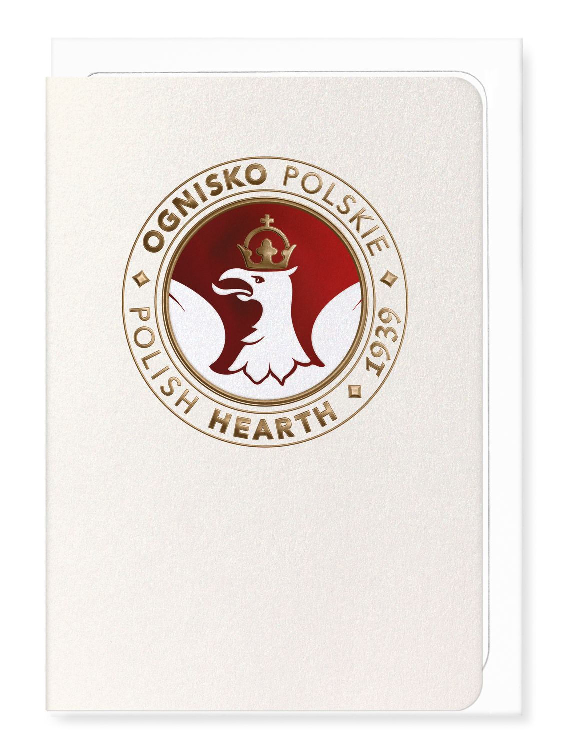 Ezen Designs - Ognisko Polskie Polish Hearth - Greeting Card - Front