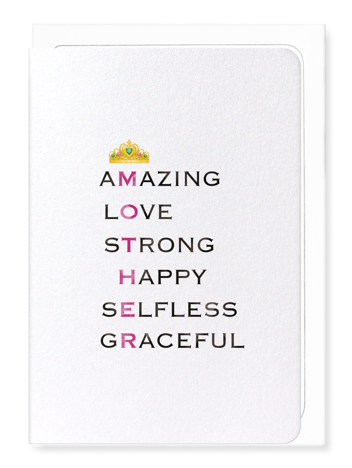 Ezen Designs - Amazing mother - Greeting Card - Front