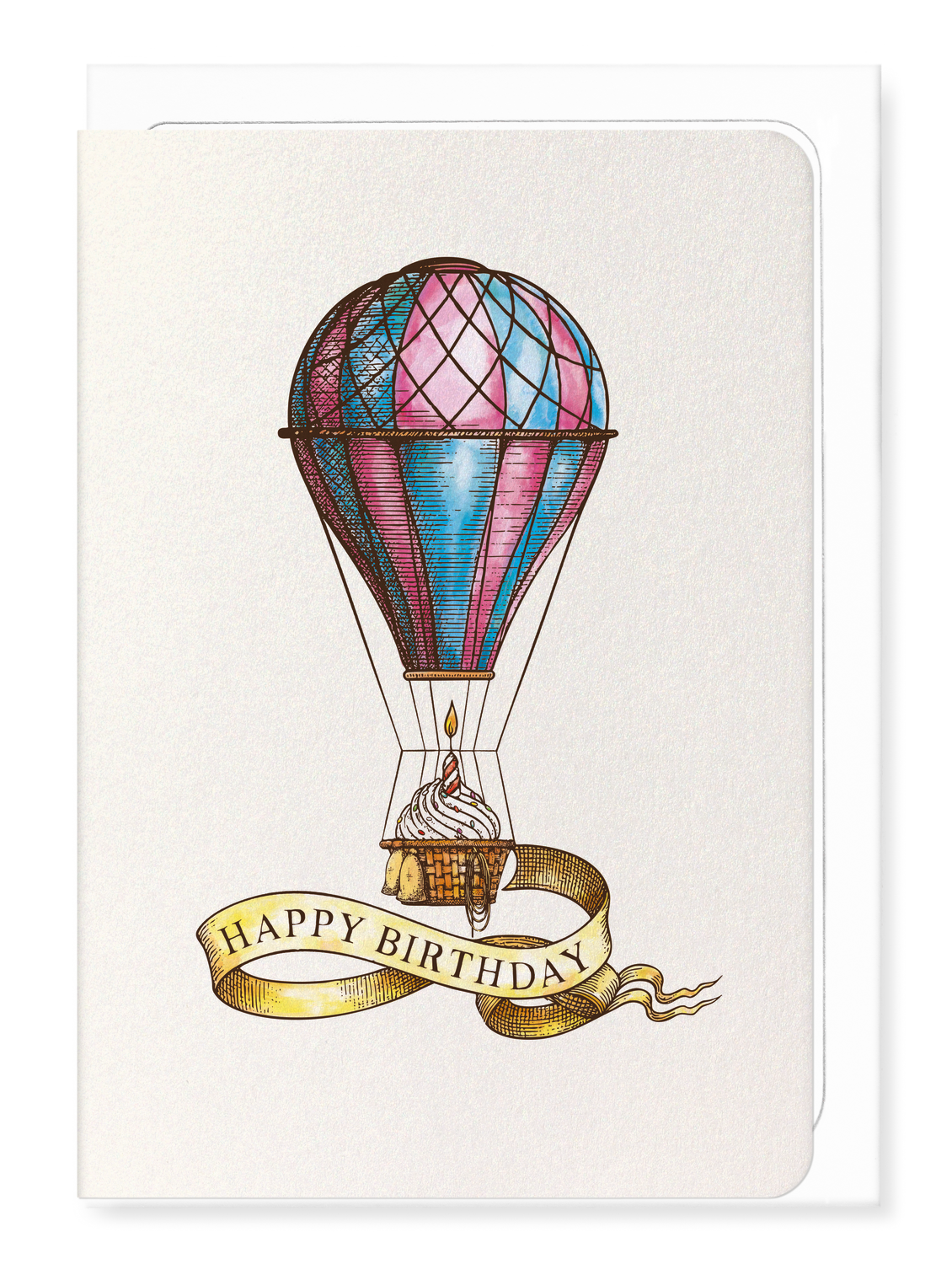 Ezen Designs - Birthday balloon - Greeting Card - Front