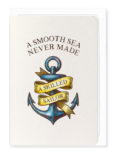 Ezen Designs - Skilled sailor - Greeting Card - Front