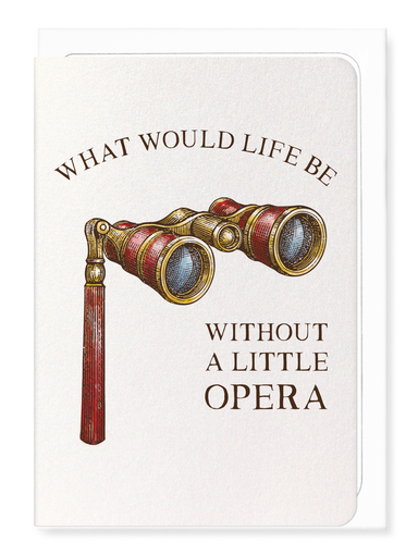 Ezen Designs - Life and opera - Greeting Card - Front