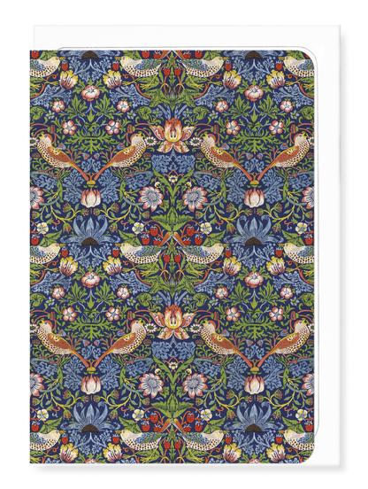 Ezen Designs - Strawberry thief (1883) - Greeting Card - Front