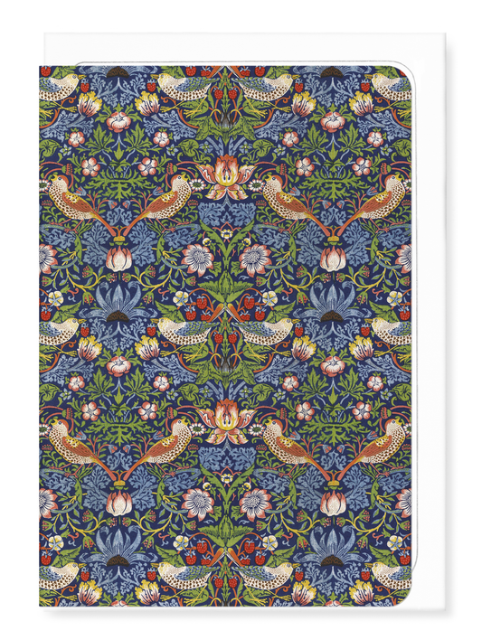 Ezen Designs - Strawberry thief (1883) - Greeting Card - Front