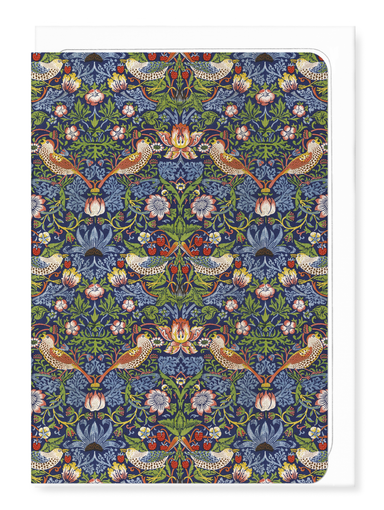 Ezen Designs - Strawberry thief (1883) - Greeting Card - Front