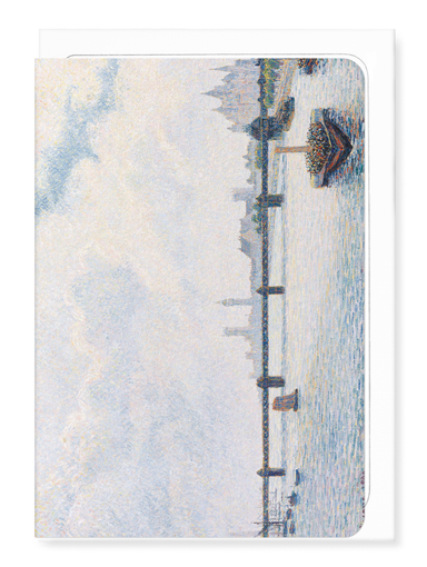 Ezen Designs - Charing Cross Bridge (1890) - Greeting Card - Front