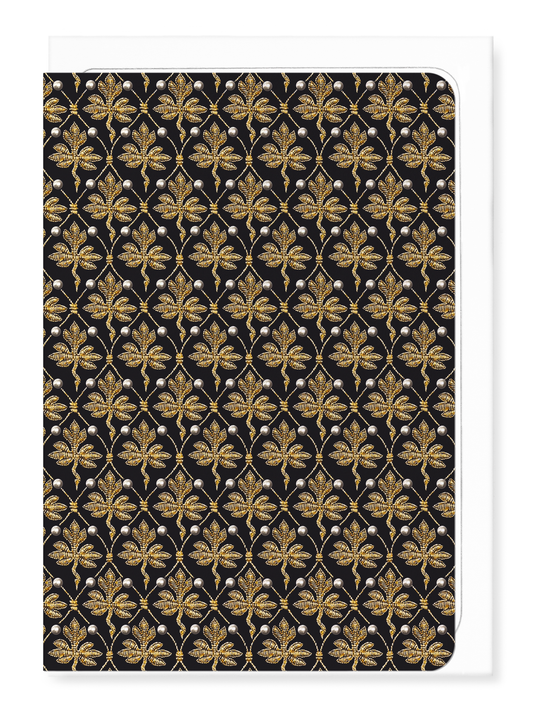 Ezen Designs - Gown of Queen Elizabeth I (c.1575) - Greeting Card - Front