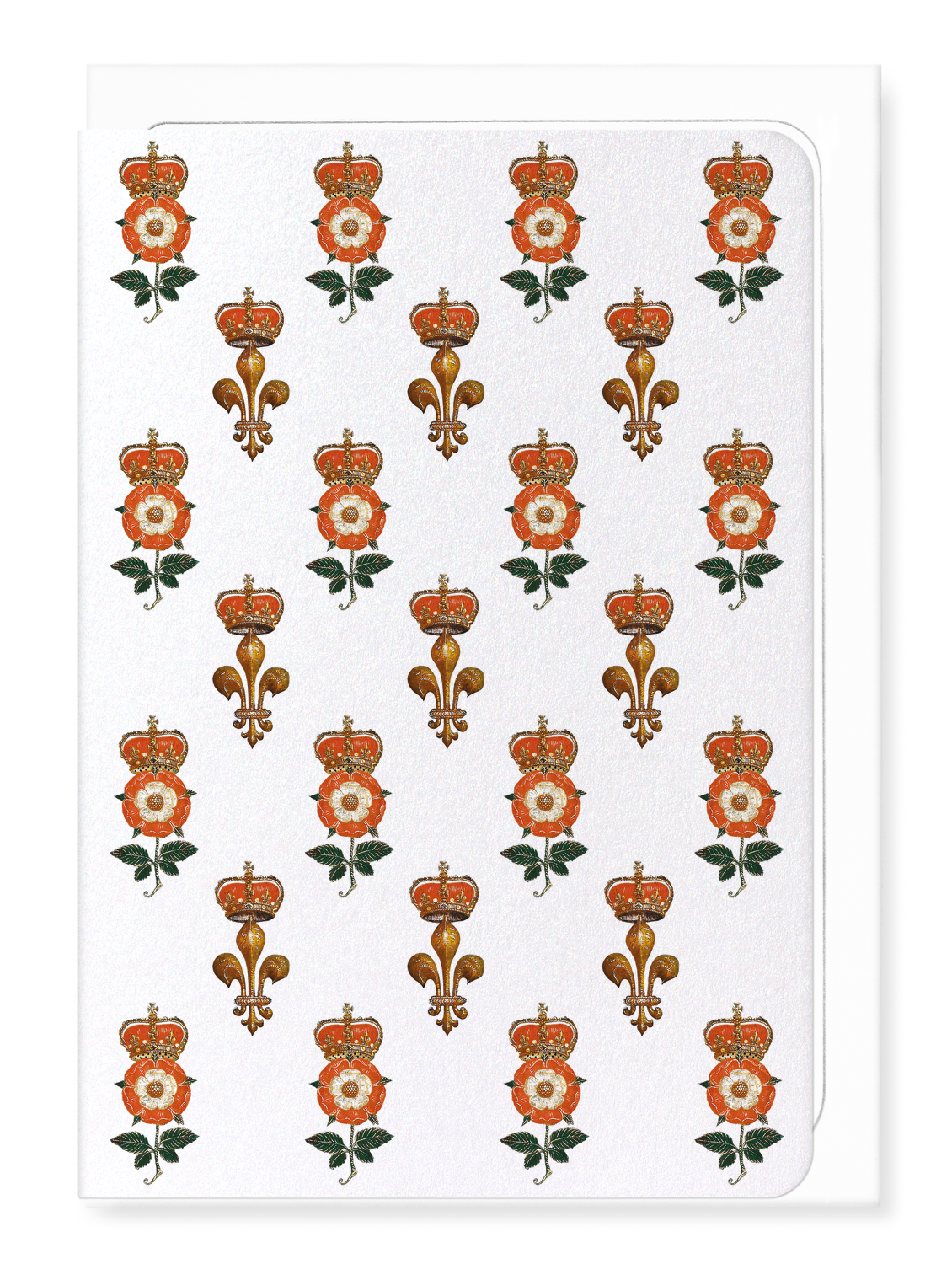 Ezen Designs - Royal Tudor Emblems (c.1575) - Greeting Card - Front