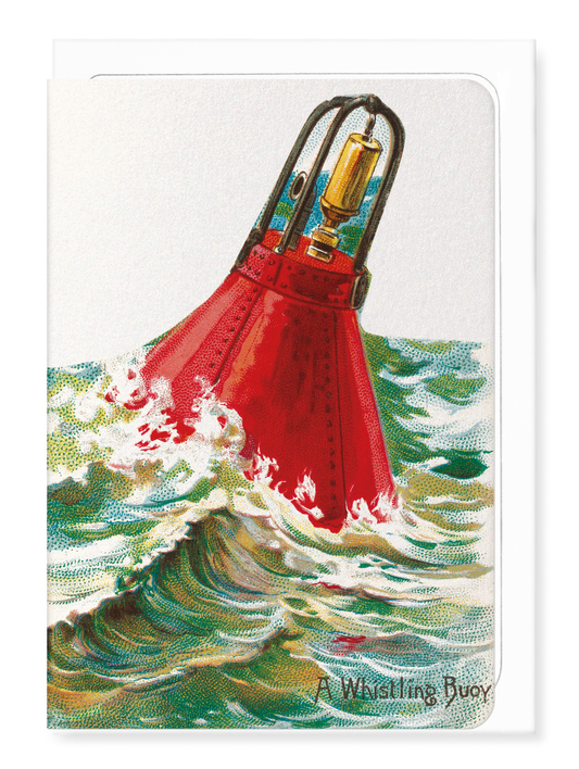Ezen Designs - Whistling Buoy (1889) - Greeting Card - Front