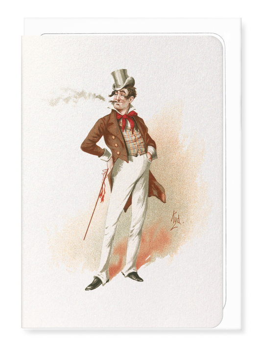 Ezen Designs - DICK SWIVELLER (1889) - Greeting Card - Front