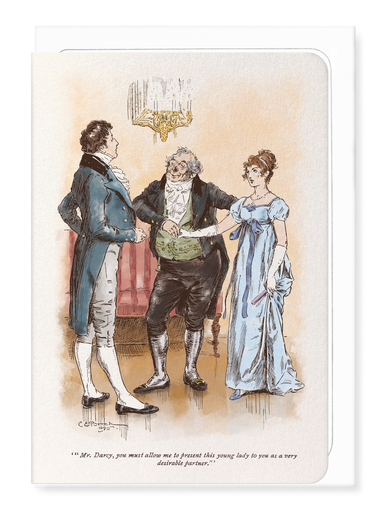 Ezen Designs - Young Lady as a Desirable Partner (1895) - Greeting Card - Front