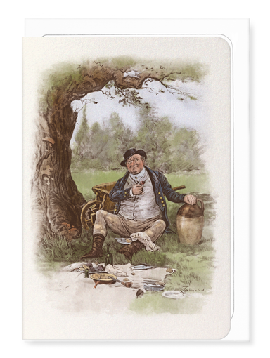 Ezen Designs - Mr Pickwick - Greeting Card - Front