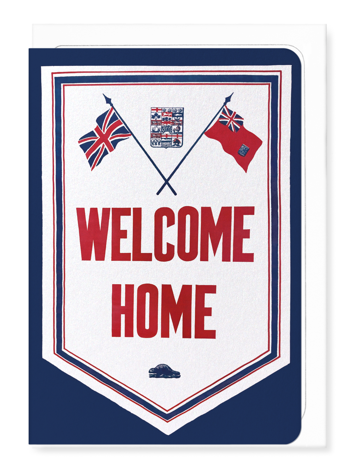 Ezen Designs - Welcome Home Banner - Greeting Card - Front