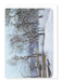 Ezen Designs - Snow at Louveciennes (c.1870) - Greeting Card - Front