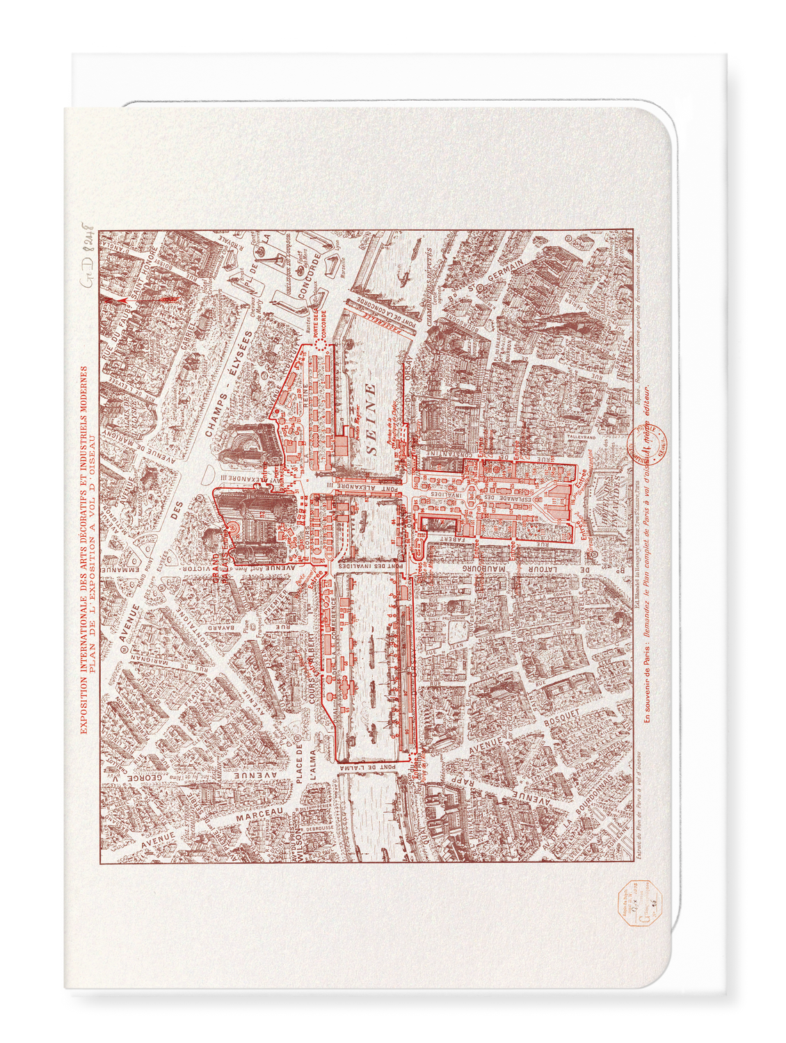 Ezen Designs - International Exhibition of Decorative Arts (1925) - Greeting Card - Front