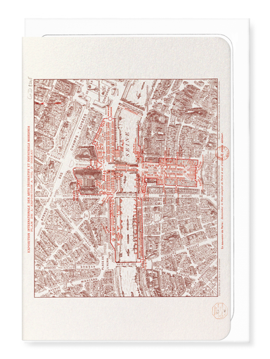 Ezen Designs - International Exhibition of Decorative Arts (1925) - Greeting Card - Front