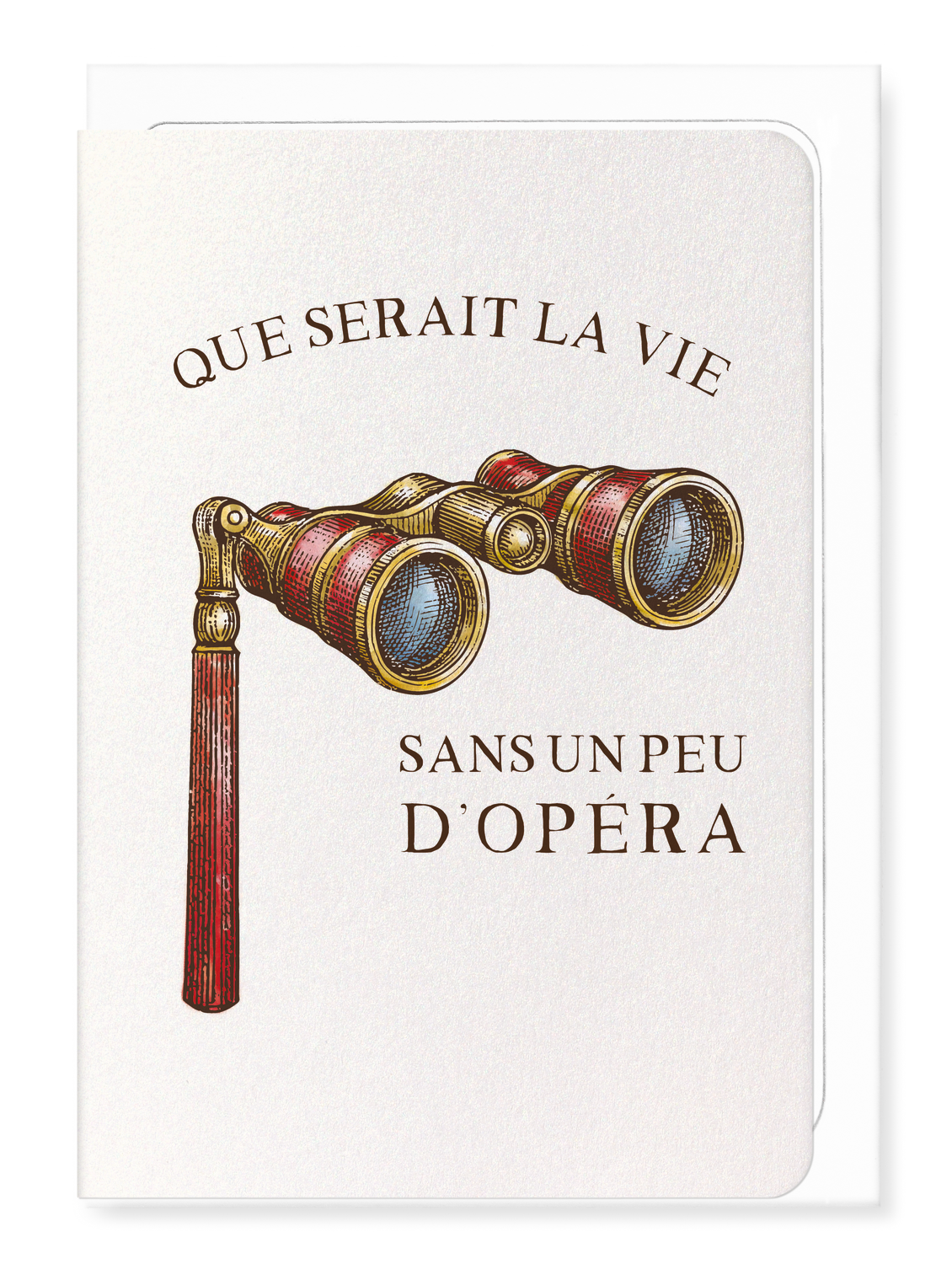 Ezen Designs - La vie et l’opéra - Greeting Card - Front