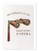 Ezen Designs - La vie et l’opéra - Greeting Card - Front
