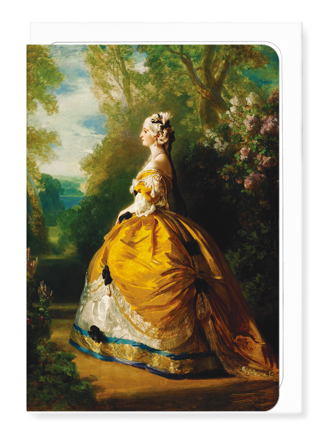 Ezen Designs - Impératrice Eugénie (1854) - Greeting Card - Front