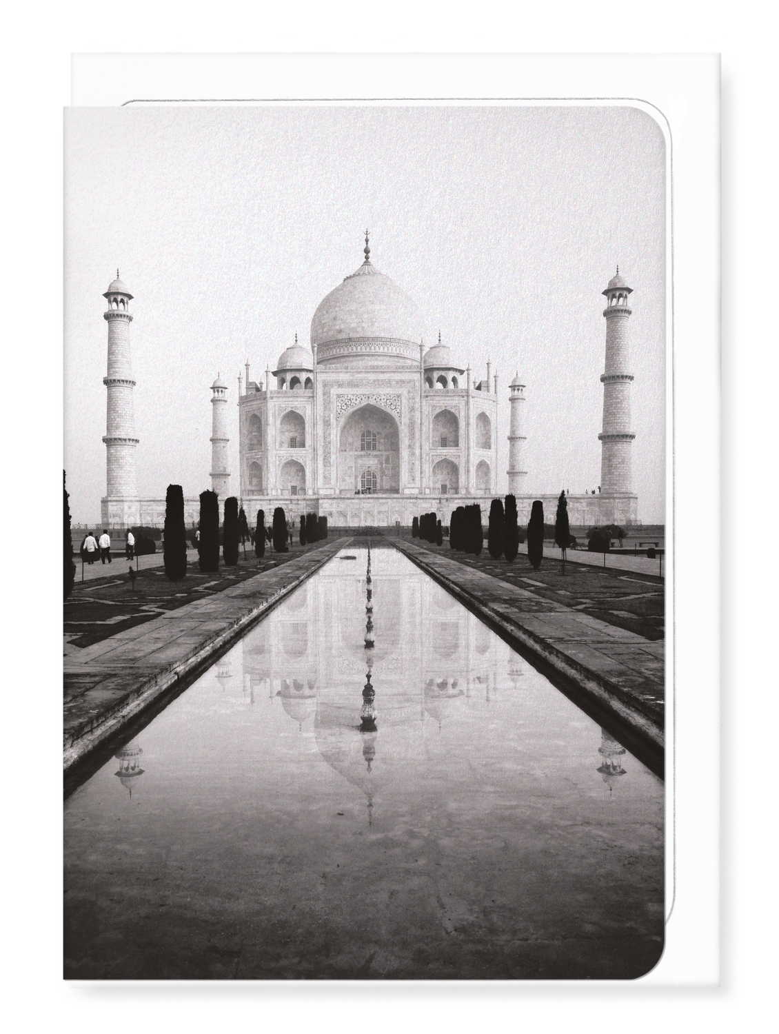 Ezen Designs - PHOTO DU TAJ MAHAL - Greeting Card - Front