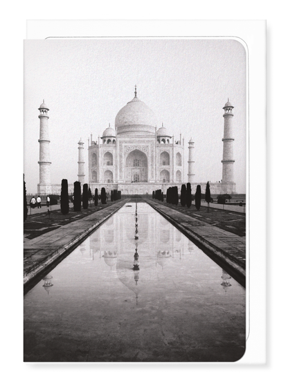 Ezen Designs - PHOTO DU TAJ MAHAL - Greeting Card - Front