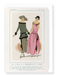 Ezen Designs - TRÈS PARISIEN - Tissus et Rubans (1923) - Greeting Card - Front