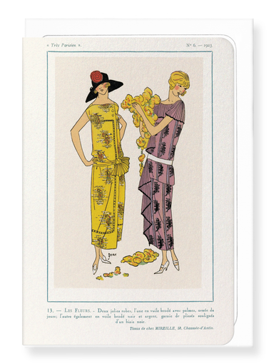 Ezen Designs - Très Parisien No.6 (1923) - Greeting Card - Front