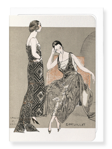 Ezen Designs - Gazette du Bon Ton 2 (1920) - Greeting Card - Front