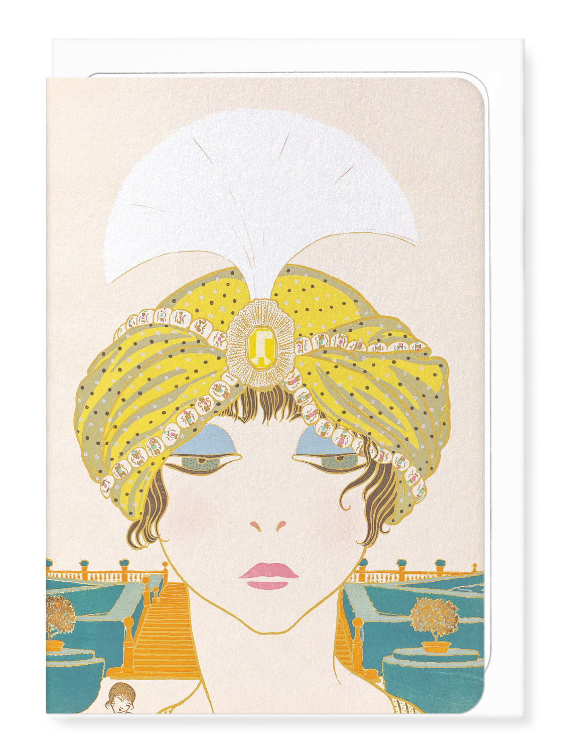 Ezen Designs - Le Turban (1911) - Greeting Card - Front