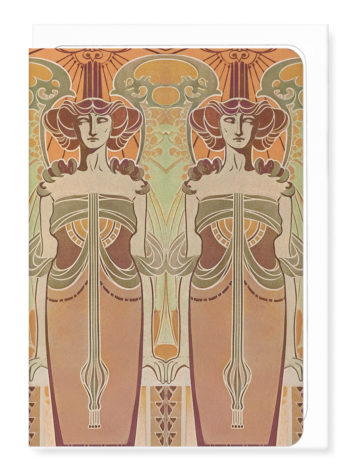 Ezen Designs - Art décoratif moderne, Vol. I – Planche 37 (1910)-A - Greeting Card - Front