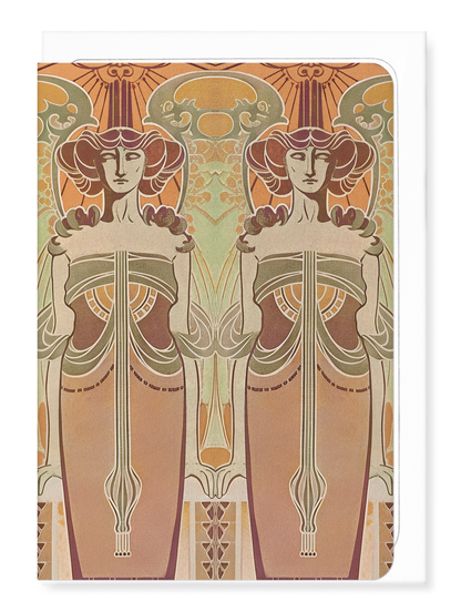 Ezen Designs - Art décoratif moderne, Vol. I – Planche 37 (1910)-A - Greeting Card - Front