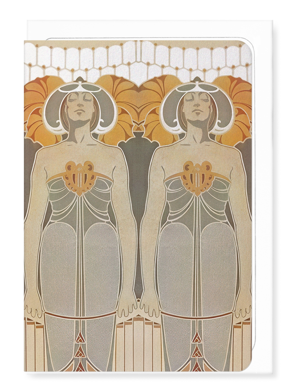 Ezen Designs - Art décoratif moderne, Vol. I – Planche 37 (1910)-B - Greeting Card - Front