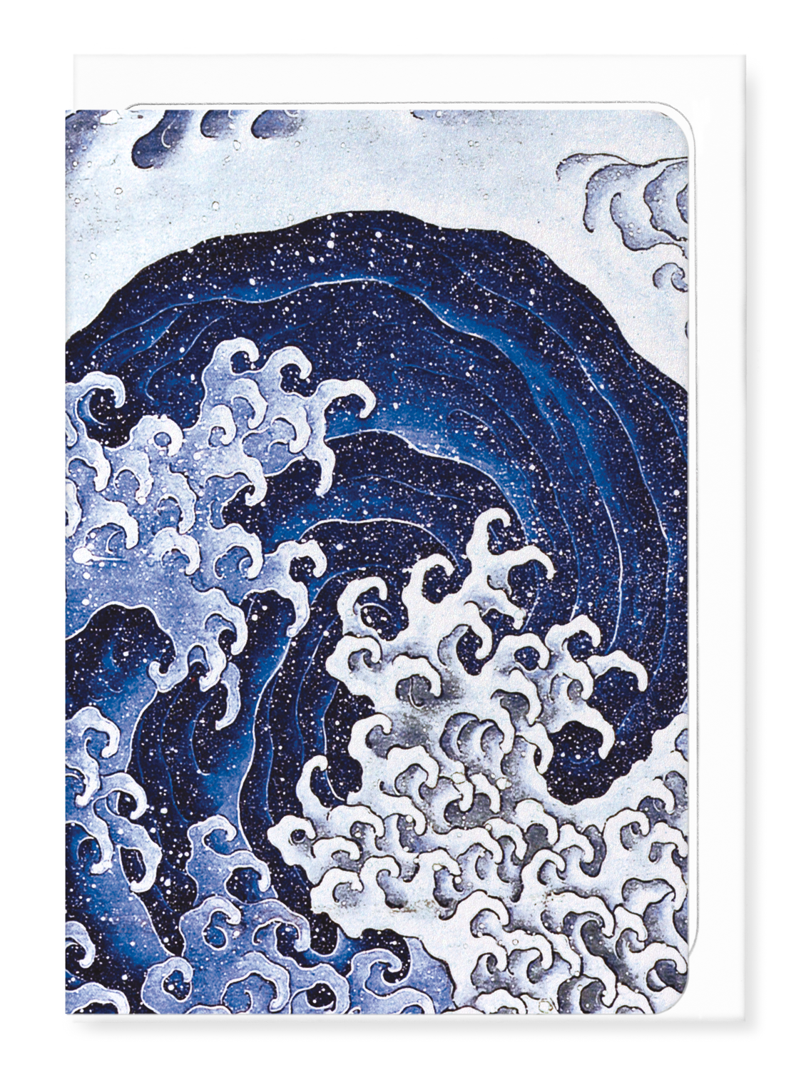 Ezen Designs - Feminine waves - Greeting Card - Front