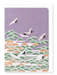 Ezen Designs - Kimono Hem of Cranes and Pine Tree (1899) - Greeting Card - Front