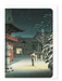 Ezen Designs - Nezu shrine in snow (1934) - Greeting Card - Front