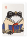 Ezen Designs - Korean Hanbok Ezen Frog - Greeting Card - Front