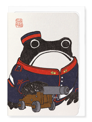 Ezen Designs - Fort Nelson Ezen Frog - Greeting Card - Front